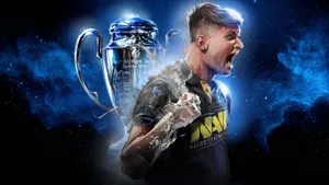 Natus Vincere S1mple Artwork Wallpaper