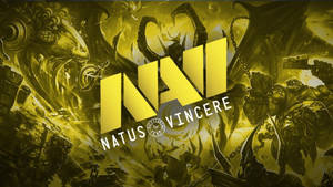 Natus Vincere With Heroes Wallpaper
