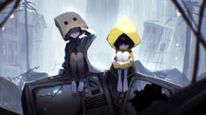 Navigate A Grim World Of Secrets And Secrets In Little Nightmares Wallpaper