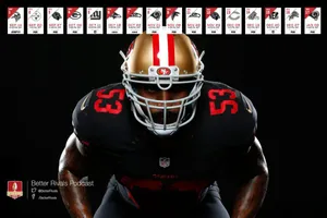 Navorro Bowman Of 49ers Poster Wallpaper