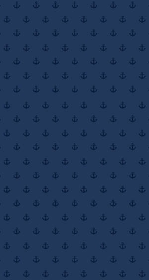 Navy Blue Elegance - The Iphone In Captivating Navy Blue Wallpaper