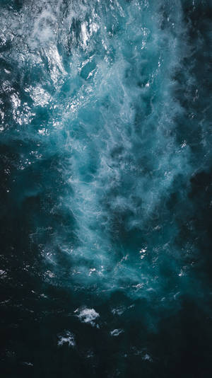 Navy Blue Water Wallpaper