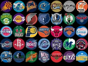 Nba Basketball Team Logos Wallpaper
