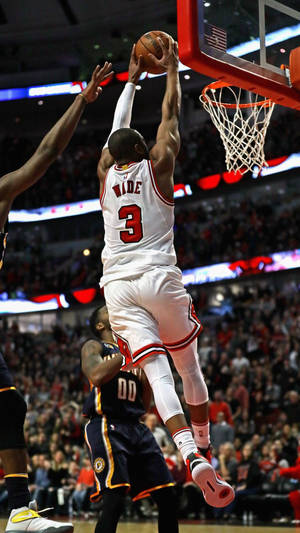 Nba Finals Miami Heat Dwyane Wade Dunk Wallpaper