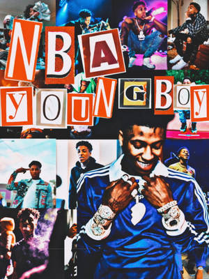 Nba Youngboy Logo Poster Design Wallpaper