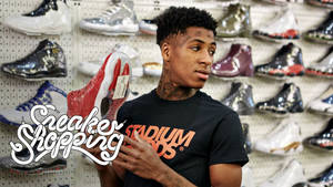 Nba Youngboy On A Sneaker Shopping Spree Wallpaper