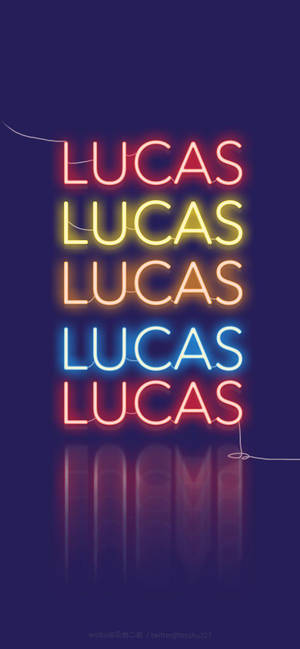 Nct Lucas Led Light Wallpaper
