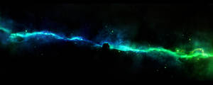 Nebula, Glow, Radiance, Dark, Abstraction Wallpaper