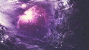 Nebula-like Graphic 4k Purple Wallpaper