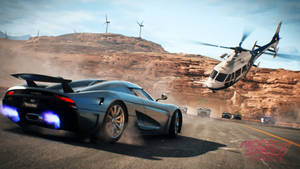 Need For Speed Payback Arresting In Desert Wallpaper