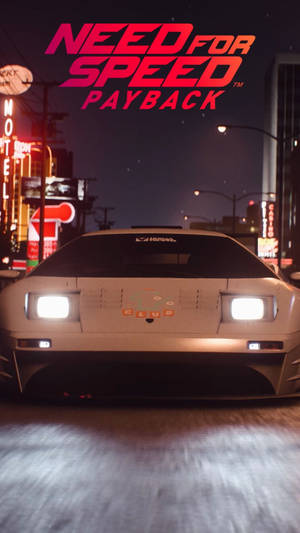 Need For Speed Payback Car Front View Iphone Wallpaper