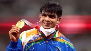 Neeraj Chopra Removes Mask Wallpaper