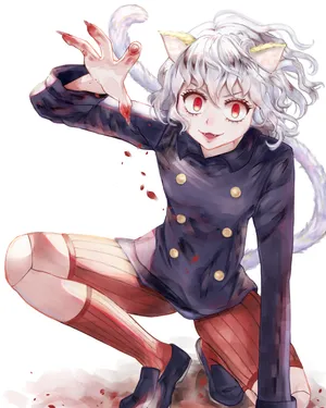 Neferpitou, The Terrifyingly Powerful Chimera Ant Wallpaper