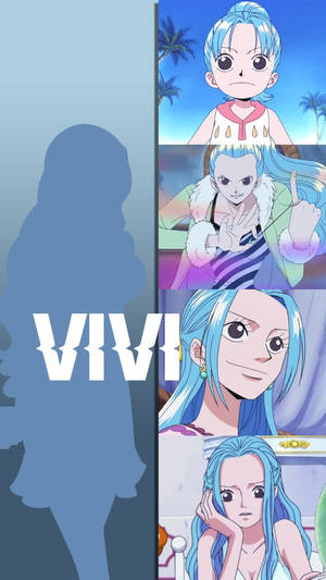 Nefertari Vivi Portrait Collage Wallpaper