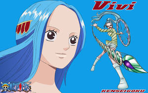 Nefertari Vivi With Peacock Slasher Wallpaper
