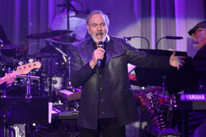 Neil Diamond Grammy's Preshow Gala Wallpaper