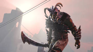 Nemesis Orc Blade Shadow Of Mordor 4k Wallpaper
