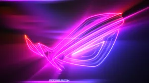 Neon Asus Rog Symbol Wallpaper