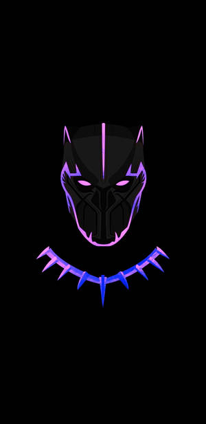 Neon Claw Necklace Black Panther Android Wallpaper
