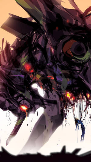 Neon Genesis Evangelion Unit-13 Art Wallpaper