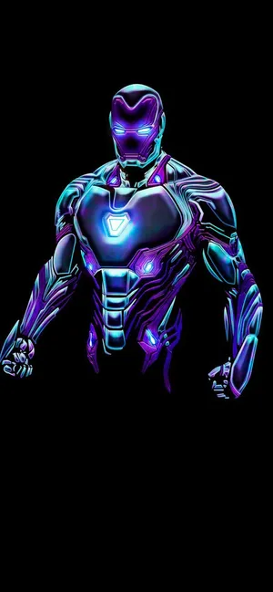Neon_ Iron_ Man_ Artwork_i Phone11.jpg Wallpaper