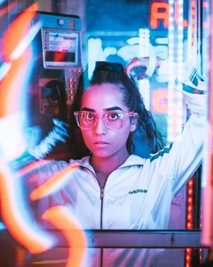 Neon Light Photography Wallpaper