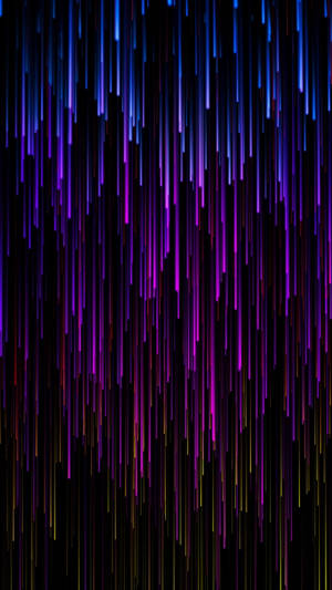 Neon Lines Dark Purple Iphone Wallpaper