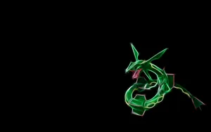 Neon Pokemon Rayquaza Wallpaper