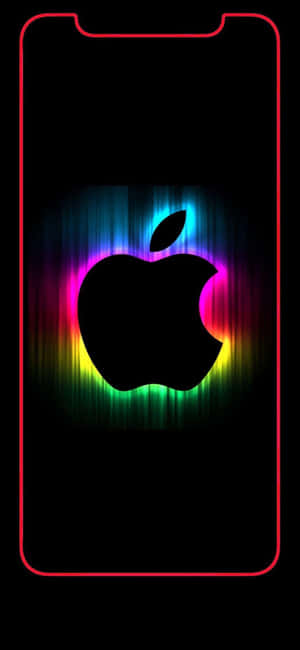 Neon Rainbow Light Amazing Apple Hd Iphone Wallpaper