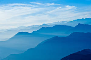 Nepal Mountains Clear Sky Wallpaper