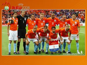 Netherlands National Football Team Players 2008 Wallpaper