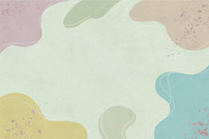 Neutral Pastel Abstract Desktop Wallpaper