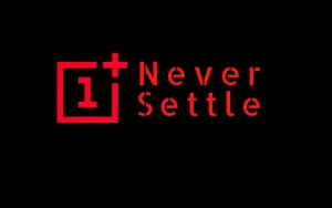 Never Settle Red Text Black Background Wallpaper