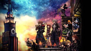 Neverland Clock Tower In Kingdom Hearts 3 Wallpaper