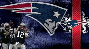 New England Patriots Trio Players Wallpaper