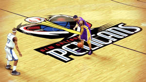 New Orleans Pelicans Vs Lakers Wallpaper