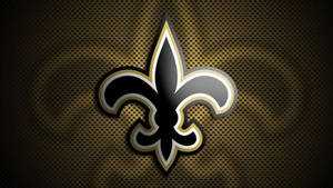 New Orleans Saints Logo Dotted Background Wallpaper