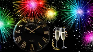 New Years' Eve Celebration Wallpaper
