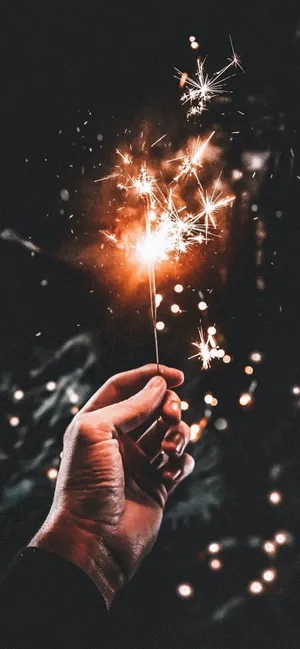 New Years Eve Hand Held Wallpaper