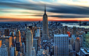 New York City Empire State Building Wallpaper