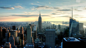 New York Empire State Buildings Wallpaper