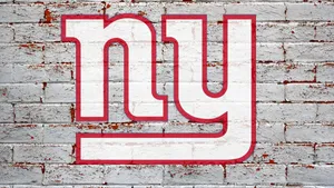 New York Giants Logo Wall Art Wallpaper