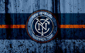 New York Hd Fc Logo Grime Background Wallpaper
