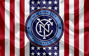 New York Hd Patriotic Fc Logo Wallpaper
