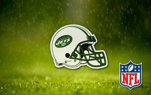 New York Jets Morning Rain Wallpaper