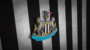 Newcastle United Fc 3d Logo Wallpaper