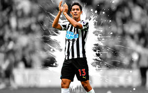 Newcastle United Fc Yoshinori Muto Wallpaper