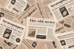 Newspaper Printing Press Wallpaper