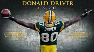 Nfl Football Player Donald Driver Wallpaper
