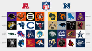 Nfl Teams Various Logos Wallpaper